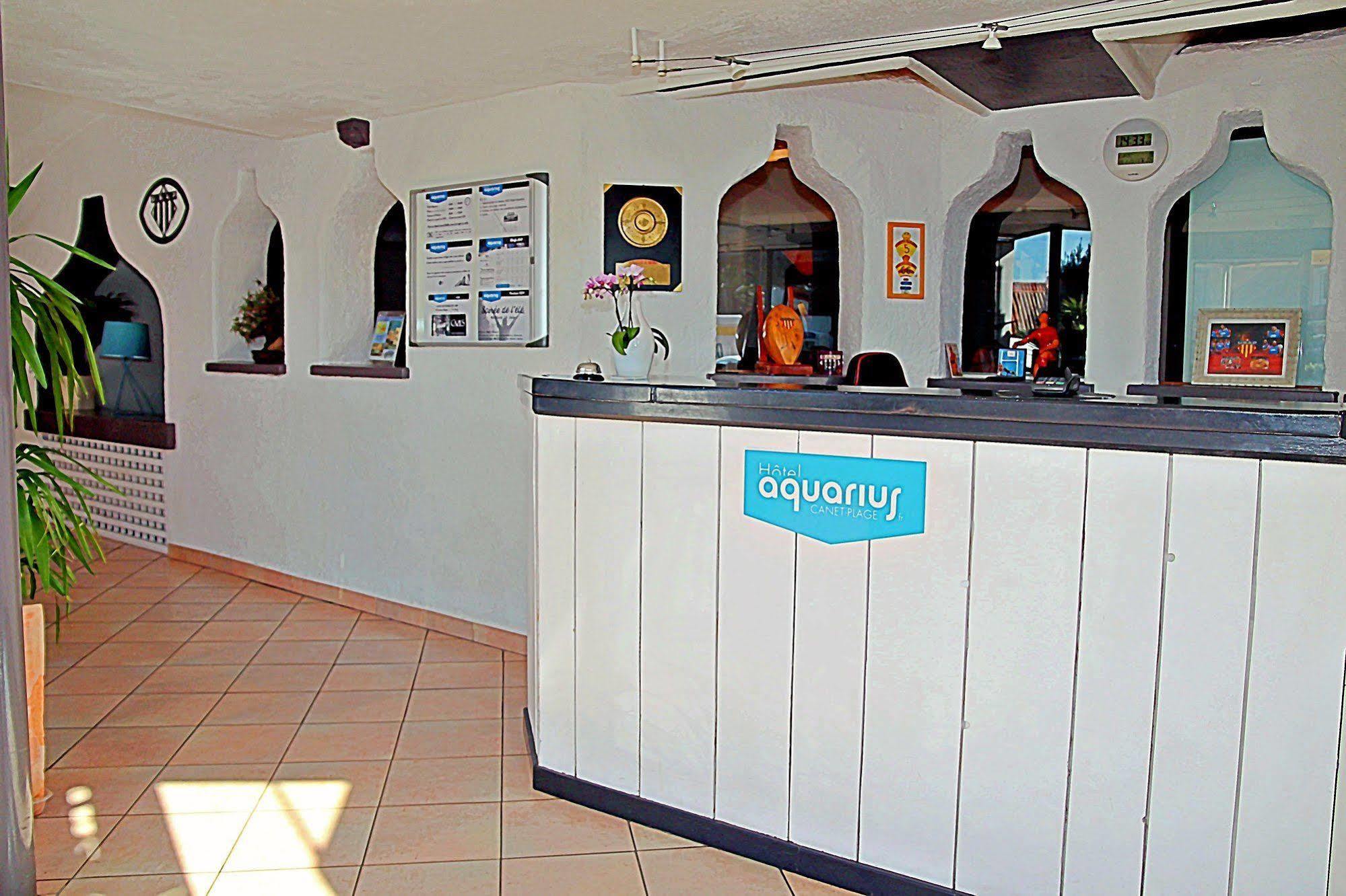 Hotel Aquarius Canet-en-Roussillon Exteriör bild